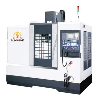 Vertikalni obdelovalni center deluje